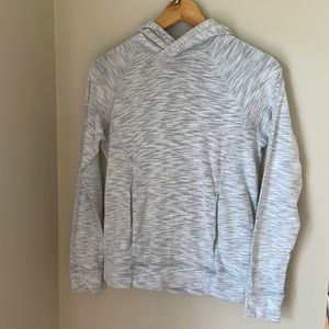 lululemon athletica light grey hoodie- size 4